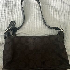 Black and Cute! Small Coach bag